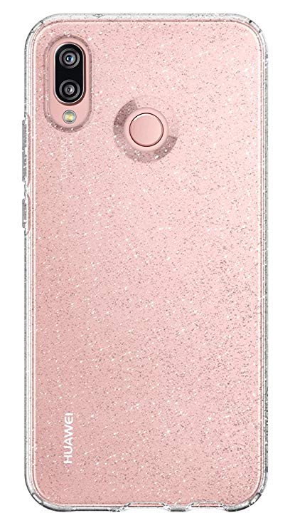 Huawei P20 Lite Case, Spigen [Liquid Crystal Glitter] Glitter and Transparent/Slim Protection and Premium Clarity for Huawei P20 Lite Cover (2018) - Crystal Quartz (L22CS23074)