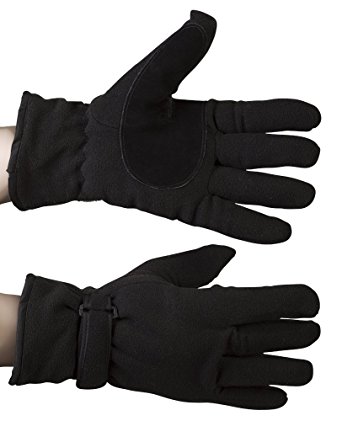 Debra Weitzner Men's Warm Fleece Winter Glove Ultra Soft Lining