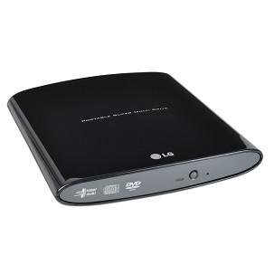 LG USB Powered 8 X DVD / 24 X CD Portable External Super Multi Drive for Netbooks, Laptops, Notebooks or Desktop Computers