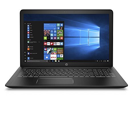 HP Pavilion Power 15-inch Laptop, Intel Core i7-7700HQ, 12GB RAM, 1TB hard drive, AMD Radeon RX 550, Windows 10 (15-cb071nr, Black)