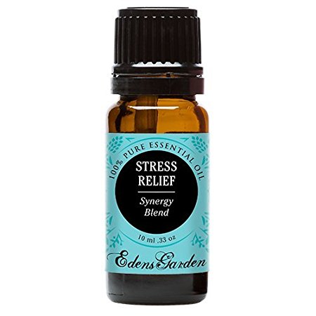 Stress Relief Synergy Blend Essential Oil by Edens Garden (Bergamot, Patchouli, Blood Orange, Ylang Ylang  Grapefruit)- 10 ml