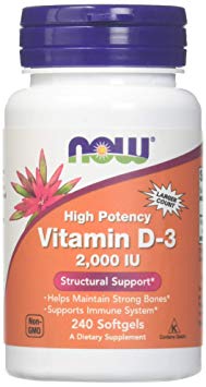 Vitamin D-3 2 000 IU (240 Softgels)