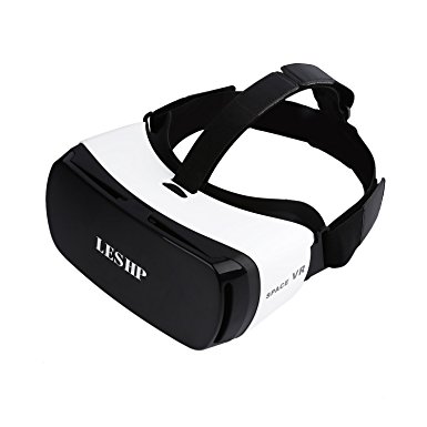 VR Glasses ,LESHP ,3D VR Headset ,Bluetooth Virtual Reality Goggles VR Box for Iphone and Android Smartphones