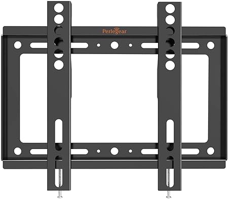 Fixed TV Wall Mount Bracket for 17-42 Inch LED LCD OLED Plasma Flat Screen TVs - Ultra Slim TV Mount Saves Space, Max VESA 200x200mm - Low Profile Fix Wall Mount