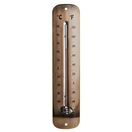 Headwind Consumer Products 840-0064 12" Metal Thermometer Bronze