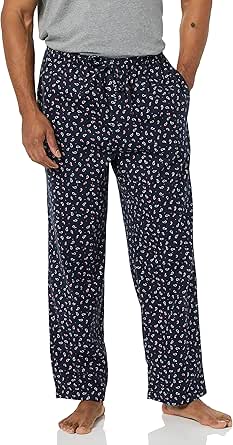 Amazon Essentials Men's Straight-Fit Woven Pajama Pant