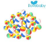 30 PCS Mini Inflatable Beach Ball Inflated and 9-inch Deflated
