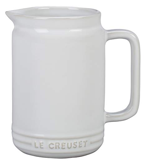 Le Creuset of America Stoneware Sauce Jar, 20 oz, White