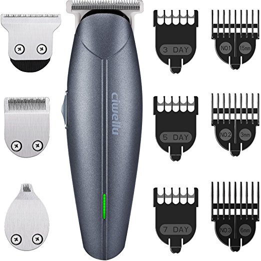 Hair Clippers For Men Beard Trimmer and Body Grooming Haircut Kit Cordless Clipper USB Rechargeable Hair Cutting Trimmer with 7 Precision Length Settings Combs,Lithium Powered by Ciwellu