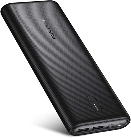 POWERADD EnergyCell II 26800 Power Bank, with 1 USB C Power Delivery PD 30W Port and 2 USB-A Ports, Huge Capacity 3A Fast Charging Travel External Battery for iPhone 11, Samsung S10, Pixel 3XL and More