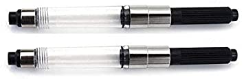 Schmidt K6 Threaded Deluxe Fountain Pen Ink Converter (Pack of 2)