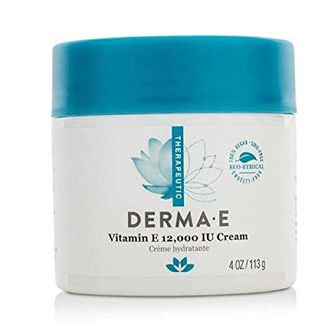 DERMA E Vitamin E 12,000 IU Cream, Deep Moisturizing Formula 4 oz
