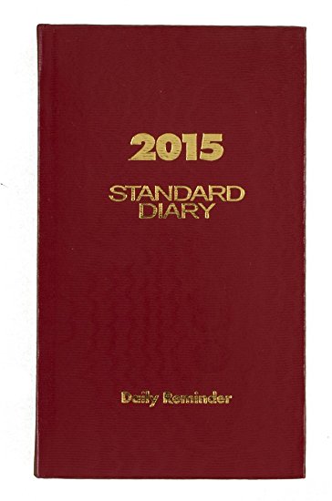 AT-A-GLANCE Standard Diary Daily Reminder 2015, 2.75 x 4.63 Inch Page Size, Red (SD366-13)