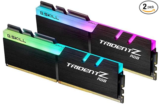 G.Skill 16GB DDR4 TridentZ RGB 4600Mhz PC4-36800 CL18 1.5V Dual Channel Kit (2x8GB) for Intel Z270