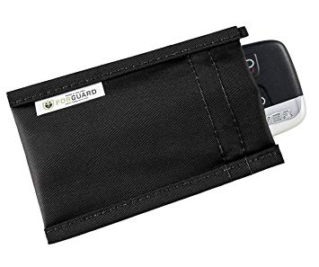 FobGuard security pouch - Ideal Faraday Cage to Protect Car Keyless Entry Fobs from Hacking Signal Amplification and Signal Relay Attacks