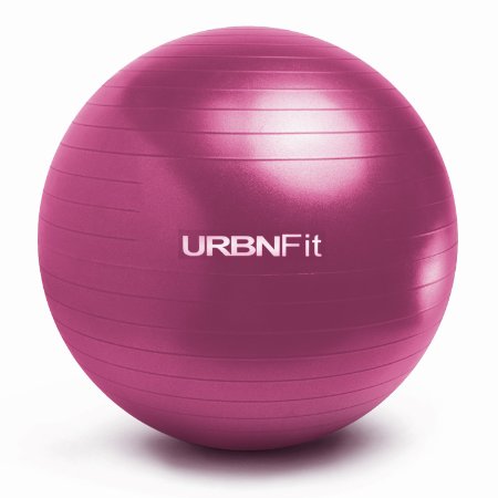 Exercise Ball Multiple Sizes for Fitness Stability and Yoga - Workout Guide Included - Professional Quality