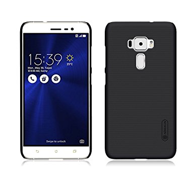 Asus ZenFone 3 ZE520KL Case TopAce Super Frosted Shield Shell Cover Hard Cover Screen Protector For Asus ZenFone 3 ZE520KL 5.2 Inch (Black)