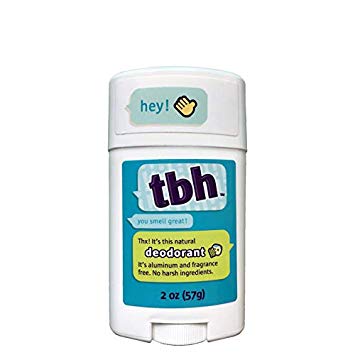 TBH Kids Deodorant - Made Without Aluminum & Parabens - Works For All Skin Types