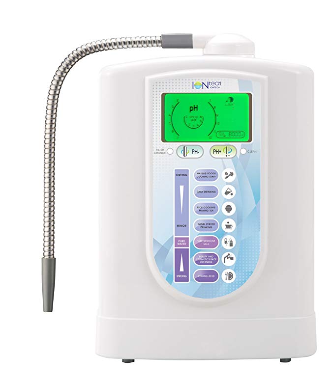 NEW Economic Alkaline Water Ionizer Machine with Filter IONtech IT-656 by IntelGadgets. LCD Screen, Elegant Look, Affordable Price. FREE Filter.