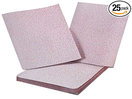 Sungold Abrasives 11110 180 Grit Stearated Aluminum Oxide Sanding Sheets, 9" x 11" (Pack of 25)