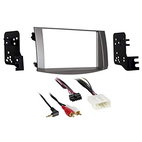 Metra 95-8215S Double DIN Dash Kit for Select 2005-2010 Toyota Avalon Vehicles (Silver)