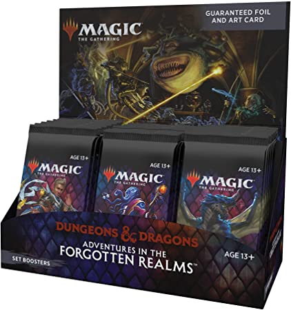 Magic: The Gathering Adventures in The Forgotten Realms Set Booster Box | 30 Packs (360 Magic Cards)