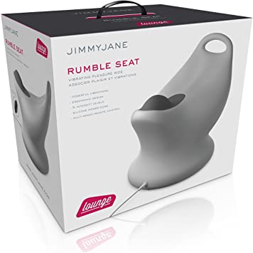 Discreet Vibrator Pleasure Seat, Light Grey, JimmyJane Series