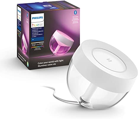 Philips Hue 561795 White and Color Iris Portables, (Bluetooth, Works with Alexa, Google, Apple HomeKit)