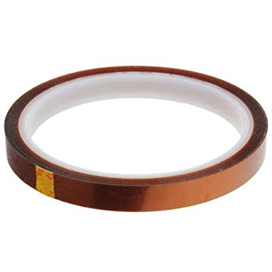 10mm X 100ft High Temperature Heat Resistant Tape polyimide 1cm