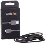 Amazon Kindle Fire 5ft USB to Micro-USB Cable works with most Micro-USB Tablets