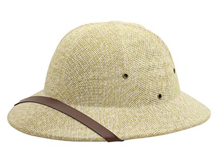 DPC Global Trends Men's Fine Twisted Toyo Pith Helmet