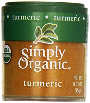 Simply Organic, Mini Ground Turmeric.53 oz