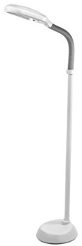 Andrew James Floor Lamp, 27 Watt, Daylight Simulating Light, 138cm, Adjustable