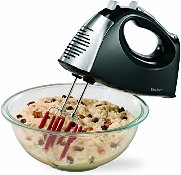 Hamilton Beach® SoftScrapeTM 6 Speed Hand Mixer with Case