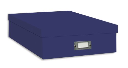Pioneer Jumbo Scrapbook Storage Box, Blue