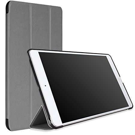 MoKo iPad Air Case - Ultra Slim Lightweight Smart-shell Stand Case Apple iPad Air / iPad 5 9.7 Inch 2013 Tablet, GRAY (With Auto Wake / Sleep, Not fit iPad Air 2 2014)