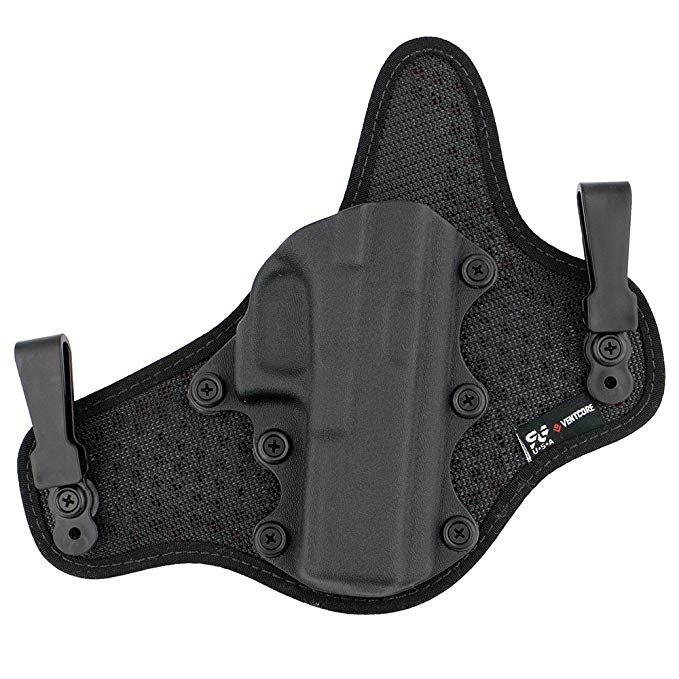 StealthGear USA SG-Ventcore IWB Standard Hybrid Holster - tuckable, Adjustable, Inside Waistband Concealed Carry Holster - Made in USA