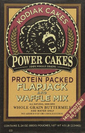Kodiak Cakes Power Cakes Flapjack and Waffle Mix Whole Grain Buttermilk 45 Lb