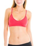 Cotton Cantina Womens Seamless Padded Bralette with Adjustable Straps