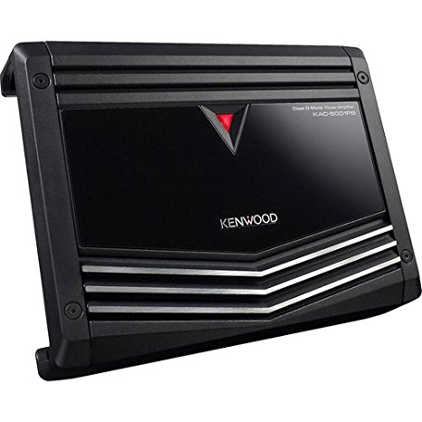 Kenwood KAC-5001PS 1000-Watt Class D Mono Power Amplifier with LPF