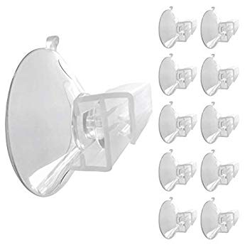 goKelvin Suction Cup Sign Holder 1-3/4 inch (45 mm) - 10 Pack - Made in USA (Medium)