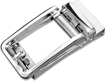 JASGOOD Men Ratchet Buckle Only Replacement Click Leather Buckle