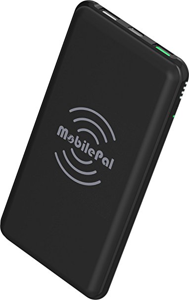 MobilePal Gen-3 10000 mAh Qi Wireless Charging Power Bank with QC 3.0 wired charging[New 2017 Model]