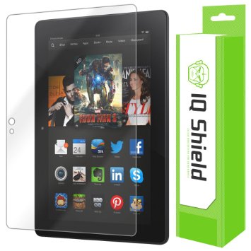 Amazon Kindle Fire HDX 7" Screen Protector, IQ Shield® LiQuidSkin Wifi   LTE, Full Coverage Screen Protector for Amazon Kindle Fire HDX 7" HD Clear Anti-Bubble Film - with Lifetime Warranty