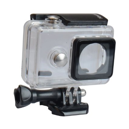 Newmowa Waterproof Housing Case for XIAOMI YI Sports Camera, Transparent (For XIAOMI YI Sports Camera)