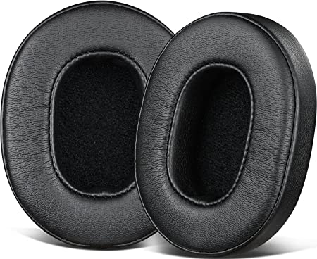 SOULWIT Professional Earpads Cushions Replacement for Skullcandy Hesh 3/ANC/Evo & Crusher Wireless/ANC/Evo/360 & Venue ANC Over-Ear Headphones, Ear Pads with Upgraded Soft Protein Leather