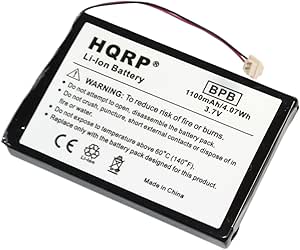 HQRP 1100mAh Battery for Palm ZIRE 71 , 72 PDA Replacement   2x Screwdriver and Installation Manual plus PDA Screen Protector