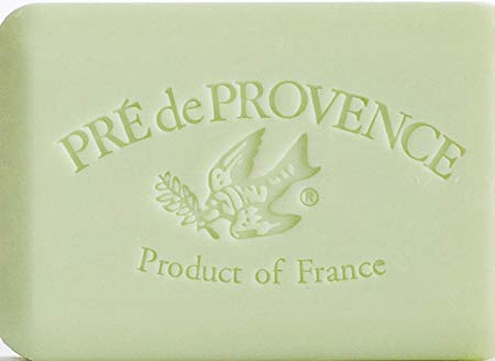 Pre de Provence French Soap Bar with Shea Butter, 250g - Cucumber