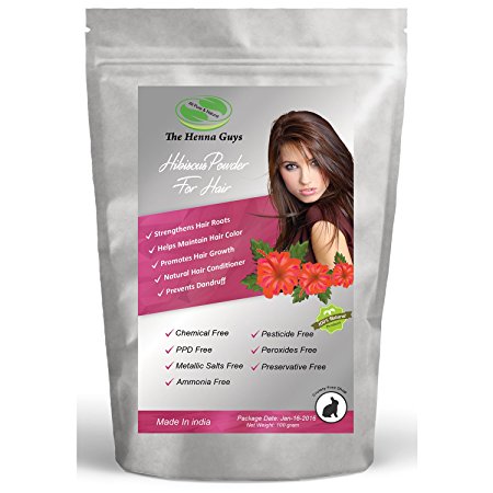 Hibiscus Powder - 100% Natural & Pure Hair Conditioner - 100 grams