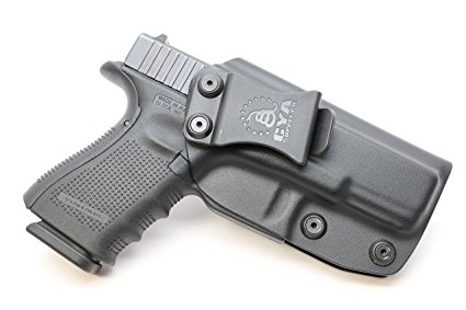 CYA Supply Co. IWB Holster Fits: Glock 19 / Glock 23 / Glock 32 - Veteran Owned Company - Made in USA - Inside Waistband Concealed Carry Holster